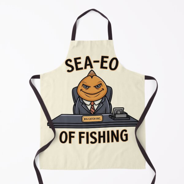 Item preview, Sea-EO of Fishing – Funny Boss Fish in Suit designed and sold by digitalscrabble.