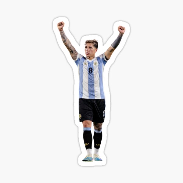 Item preview, Enzo Fernandez Seleccion Argentina designed and sold by MadeinAugust13.