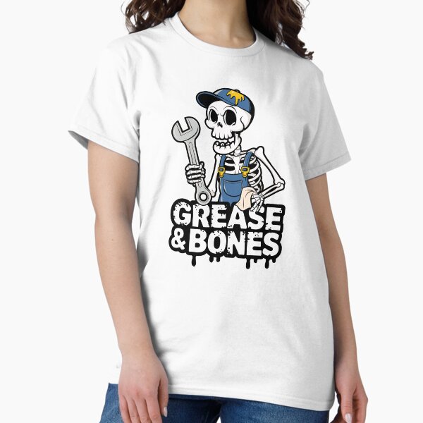 Item preview, Skeleton Mechanic Funny Garage designed and sold by Taans-Creation.