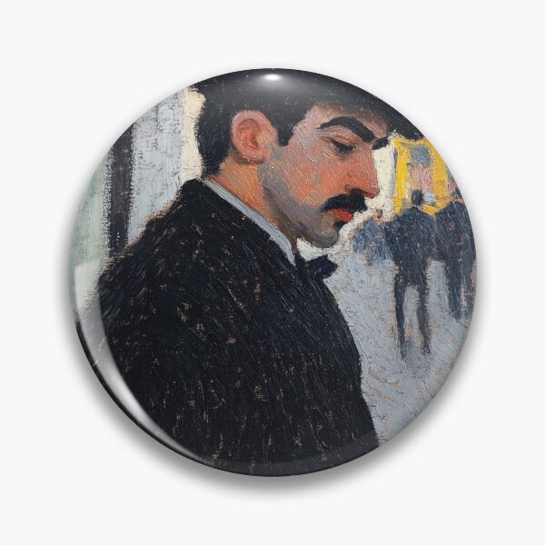Item preview, Erving Goffman | Post-impressionist painting style designed and sold by ComicsFactory.