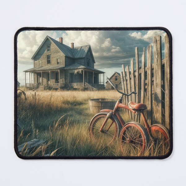 Item preview, Forgotten Tricycle In Weeds designed and sold by Maria Dryfhout.