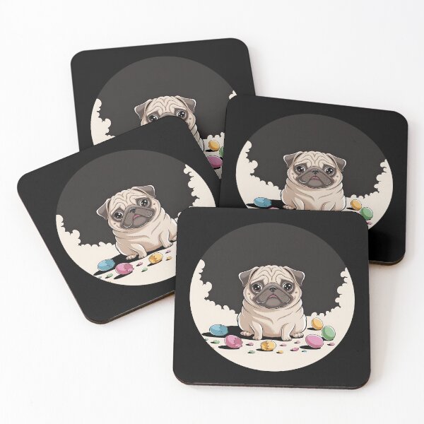 Item preview, Easter Puggy  designed and sold by MartaDreamCraft ⭐⭐⭐⭐⭐.
