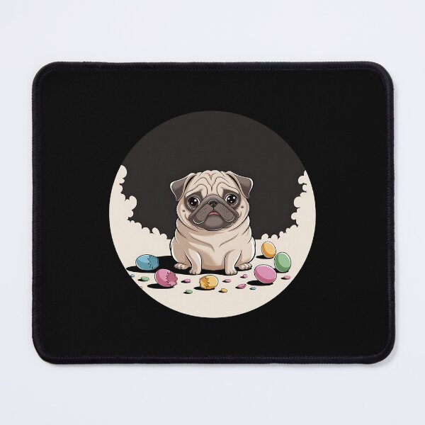 Item preview, Easter Puggy  designed and sold by MartaDreamCraft ⭐⭐⭐⭐⭐.