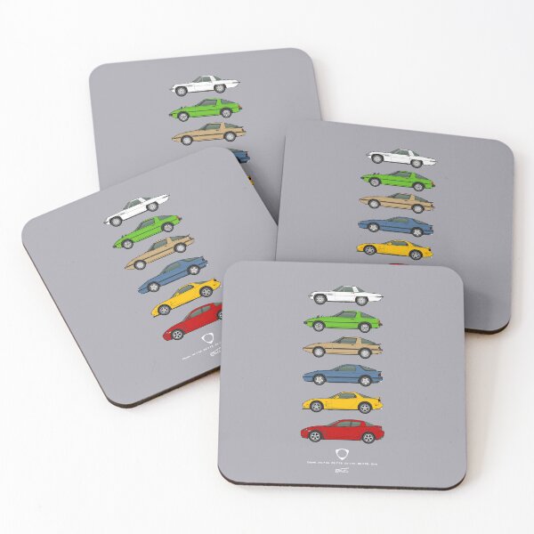 Item preview, RX-7 and RX-8 Rotary coupe classic collection designed and sold by RJWautographics.
