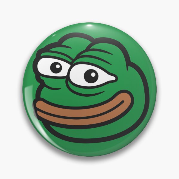 Item preview, PepeCoin Logo Frog designed and sold by NoiseToSeeYou.