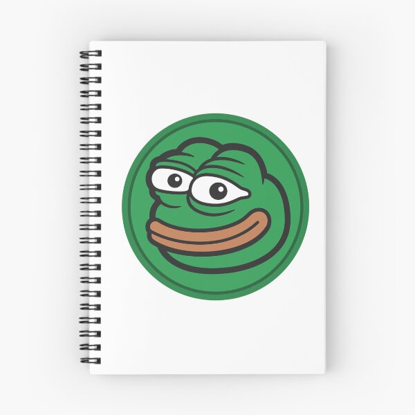Item preview, PepeCoin Logo Frog designed and sold by NoiseToSeeYou.