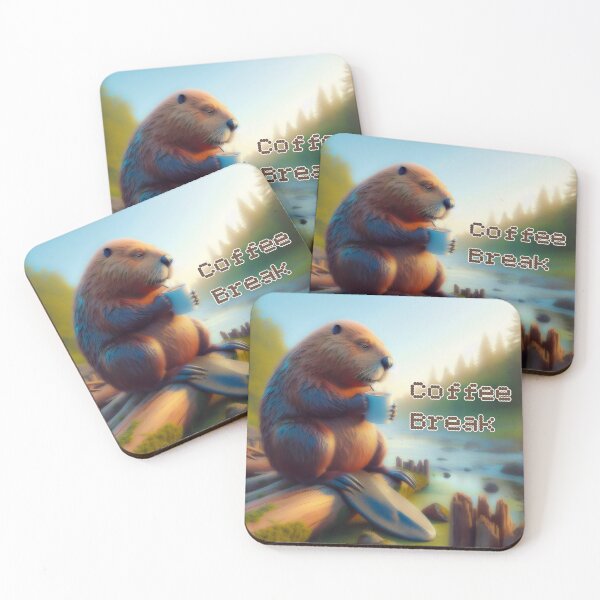 Item preview, coffee break designed and sold by QuanntixArt.