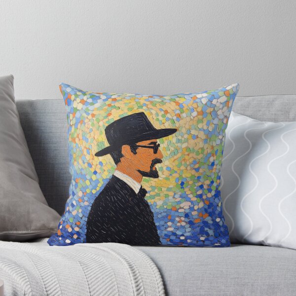 Item preview, Erwin Schrodinger | Post-impressionist painting style designed and sold by ComicsFactory.
