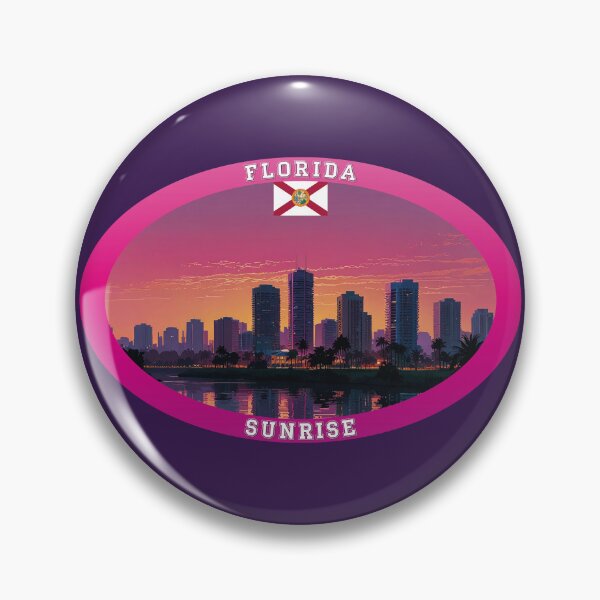 Item preview, Sunrise Florida Travel designed and sold by Thistle-TShop.