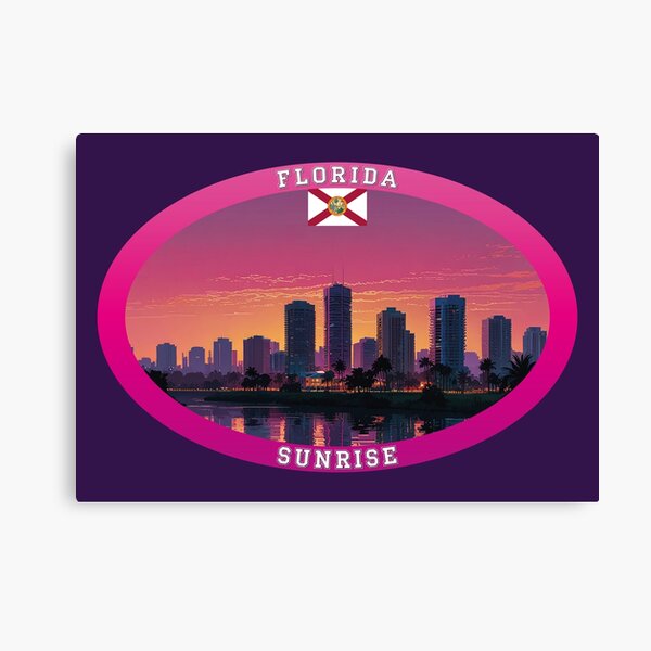 Item preview, Sunrise Florida Travel designed and sold by Thistle-TShop.