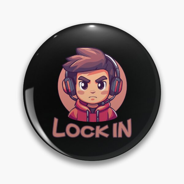 Item preview, Lock In | Pro Gamer | Streamer designed and sold by InkredibleZ.