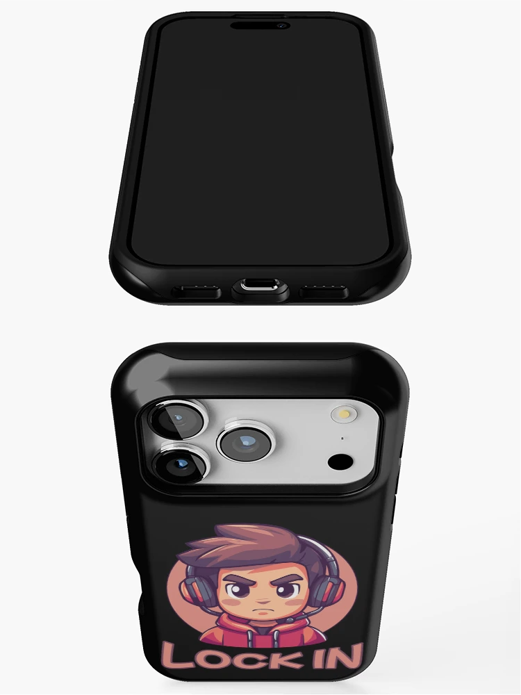 Thumbnail 3 of 4, iPhone Case, Lock In | Pro Gamer | Streamer designed and sold by InkredibleZ.
