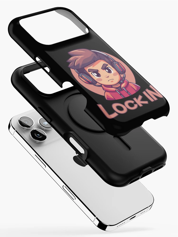 Thumbnail 2 of 4, iPhone Case, Lock In | Pro Gamer | Streamer designed and sold by InkredibleZ.