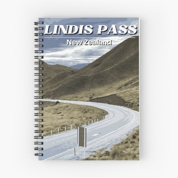Artikelvorschau, Vintage Lindis Pass Neuseeland Reise entworfen und verkauft von ashandbubu.