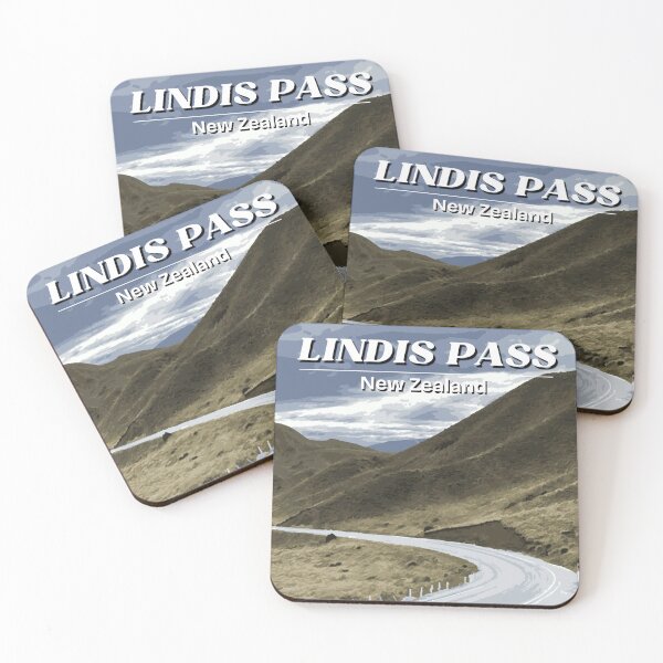 Item preview, Vintage Lindis Pass New Zealand Travel designed and sold by ashandbubu.