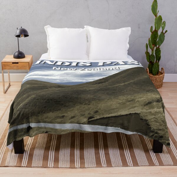 Item preview, Vintage Lindis Pass New Zealand Travel designed and sold by ashandbubu.