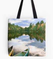 Canoeing the Sky River Tote Bag
