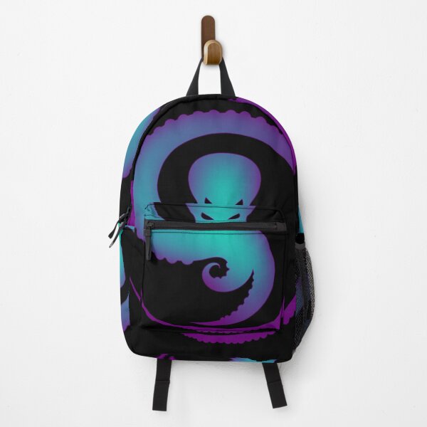 Item preview, Octopus turquoise purple emblem logo designed and sold by Ocdawa.