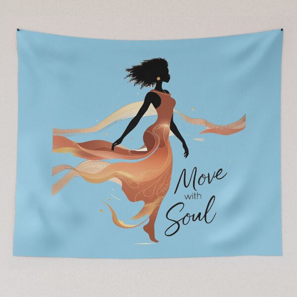 Item preview, Move with Soul designed and sold by Designiverse24.