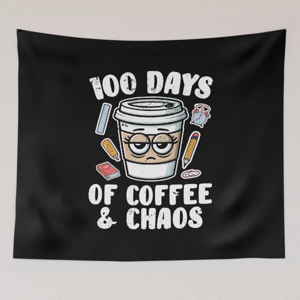 Item preview, 100 Days of Coffee and Chaos Design designed and sold by Promise7Land.
