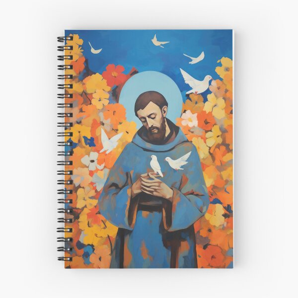 Artikelvorschau, Der heilige Franziskus von Assisi – Postmodernes Byzantinisch entworfen und verkauft von GalleryOXO.