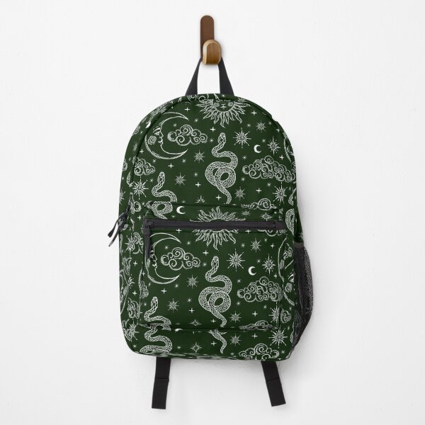 Item preview, Celestial Snake Print (Green and White) designed and sold by AbigailHerman.