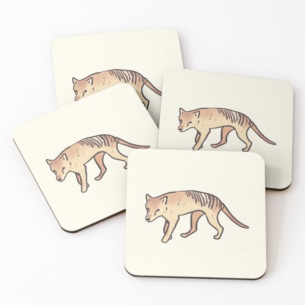 Item preview, thylacine illustration  designed and sold by Mayarart.