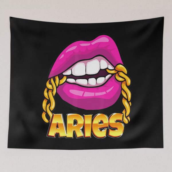 Artikelvorschau, Juicy Lips Roségoldkette Sternzeichen Widder entworfen und verkauft von Black Queens.