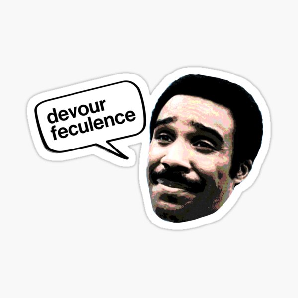 Artikel-Vorschau von Devour Feculence Seth Milchick Zitat, designt und verkauft von C·REBRAL Labs.