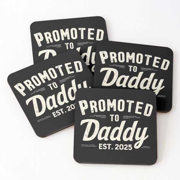 Item preview, Promoted to Daddy 2025 New Dad Baby First Time Dad designed and sold by ArtFromBeyond.