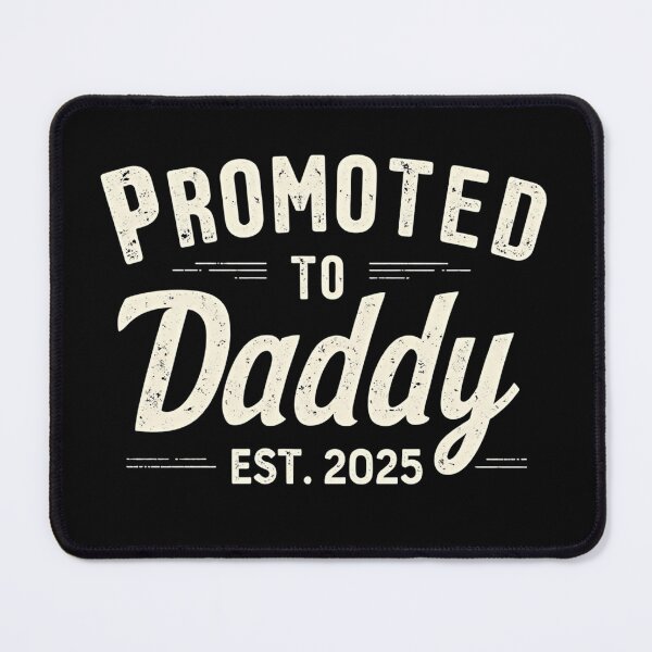 Item preview, Promoted to Daddy 2025 New Dad Baby First Time Dad designed and sold by ArtFromBeyond.