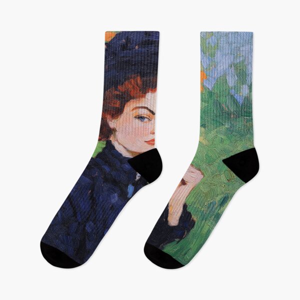 Item preview, Ethel Barrymore | Post-impressionist painting style designed and sold by ComicsFactory.