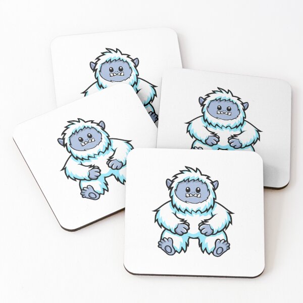 Item preview, Adorable Cute Yeti Cartoon Illustration designed and sold by Templatemini.