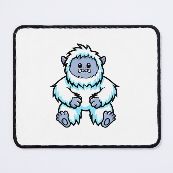 Item preview, Adorable Cute Yeti Cartoon Illustration designed and sold by Templatemini.