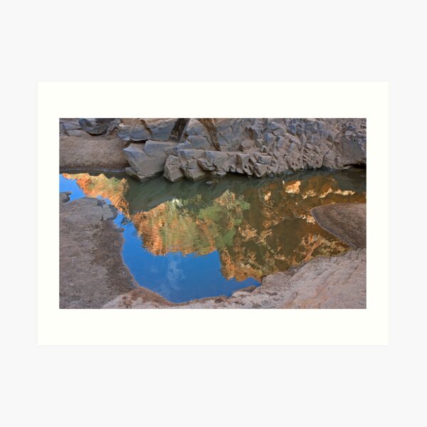 Ormiston Gorge Reflection Art Print