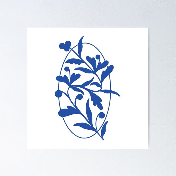 Aperçu de l'œuvre Décor bleu créée et vendue par silviaxe.