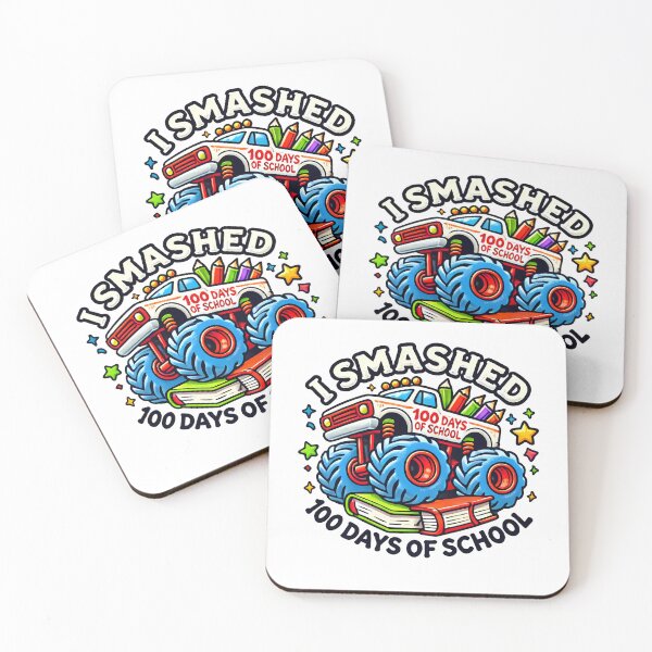 Item preview, 100 Days of School Monster Truck 100th Day of School Design designed and sold by Promise7Land.
