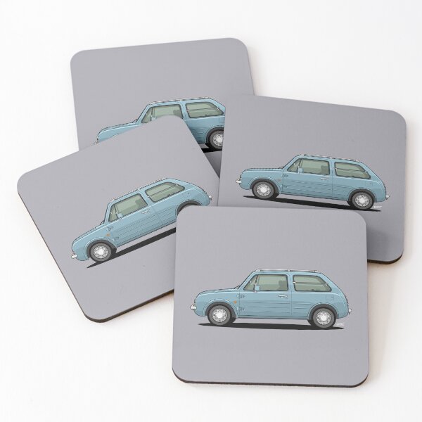 Item preview, Pao car Single Illustration - teal designed and sold by RJWautographics.