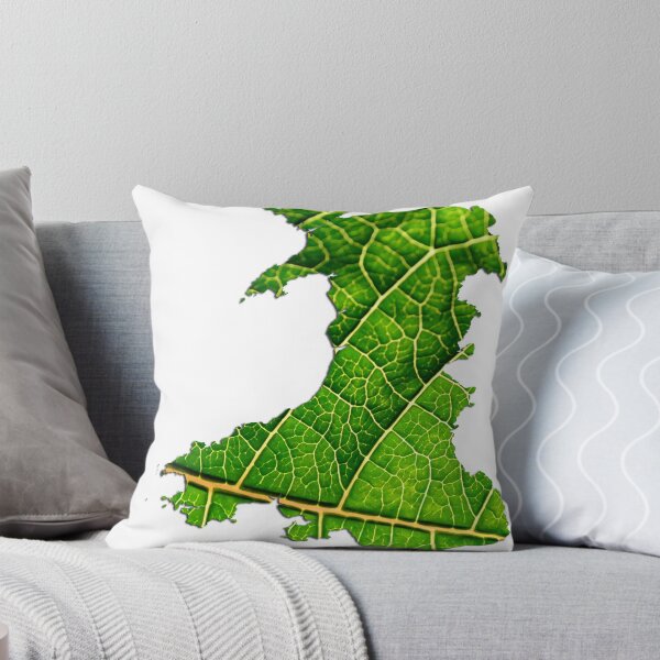 Item preview, Wales Leaf Road Map designed and sold by davidlen.