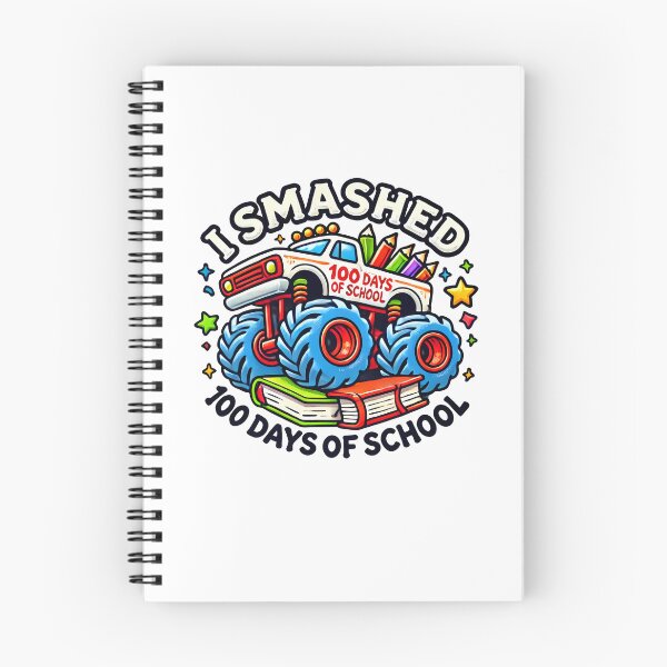 Item preview, 100 Days of School Monster Truck 100th Day of School Design designed and sold by Promise7Land.