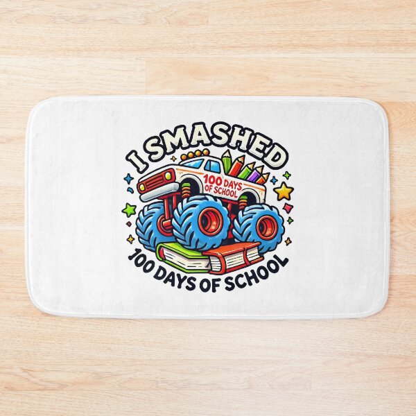 Item preview, 100 Days of School Monster Truck 100th Day of School Design designed and sold by Promise7Land.