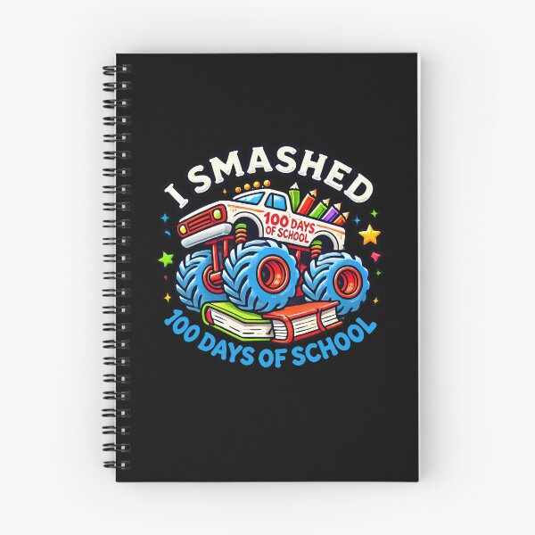 Item preview, 100 Days of School Monster Truck 100th Day of School Design designed and sold by Promise7Land.