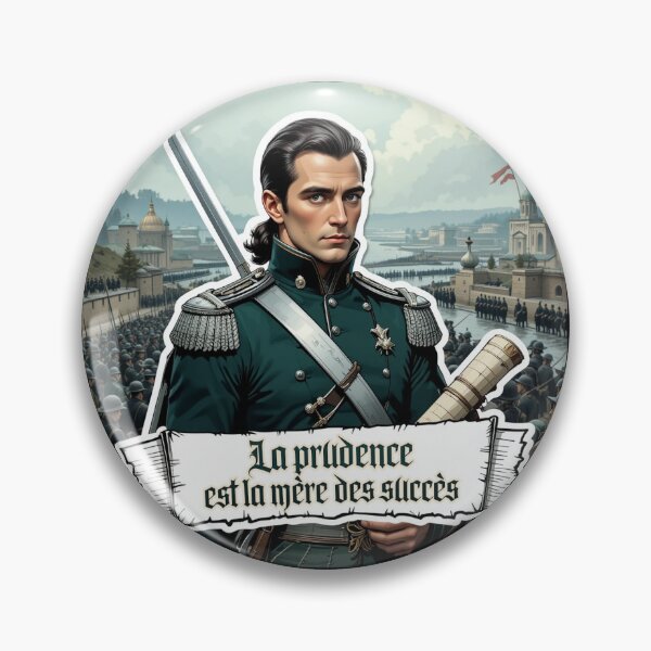 Item preview, Laurent de Gouvion-Saint-Cyr - Quote Sticker designed and sold by Rambarde-Knight.