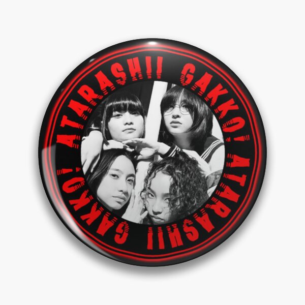 Item preview, Atarashii Gakko! Red Circle, Fan Art, Logo Design designed and sold by Burn-Ego.