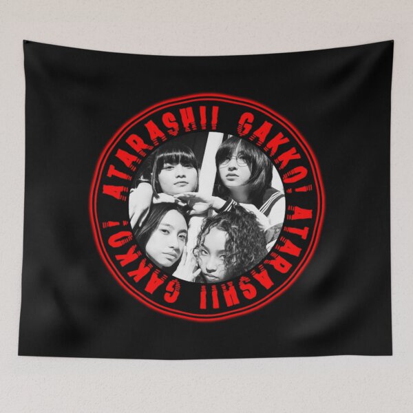 Item preview, Atarashii Gakko! Red Circle, Fan Art, Logo Design designed and sold by Burn-Ego.