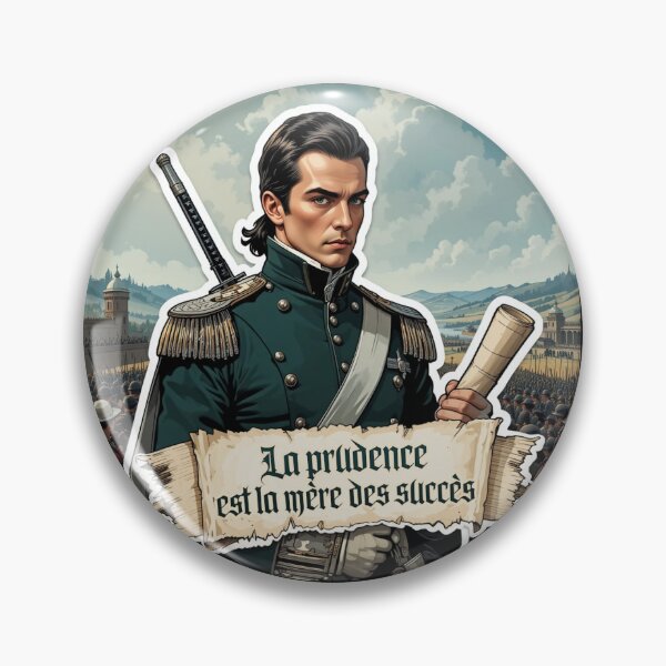 Item preview, Laurent de Gouvion-Saint-Cyr - Quote Sticker designed and sold by Rambarde-Knight.