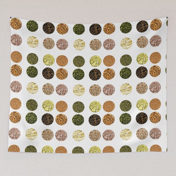 Item preview, Yellow Green Gemstones Polka Dots designed and sold by Annanucki.