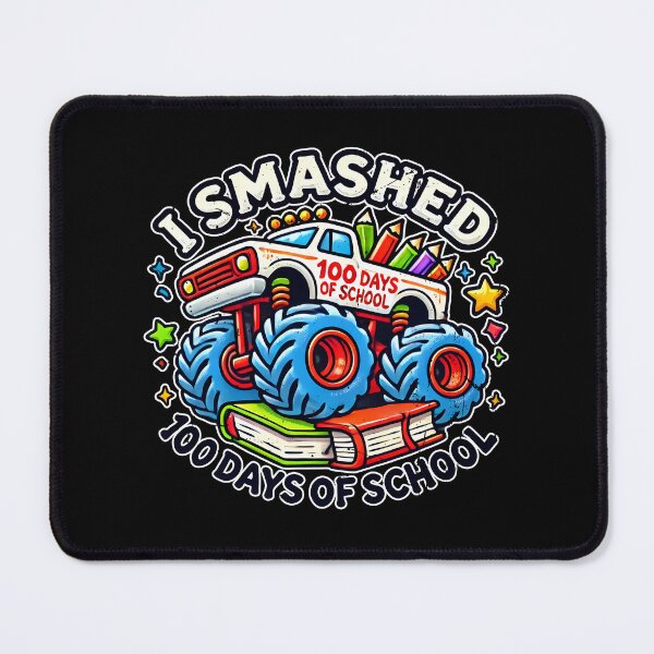 Item preview, 100 Days of School Monster Truck 100th Day of School Design designed and sold by Promise7Land.