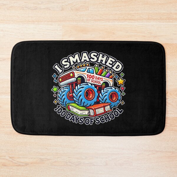 Item preview, 100 Days of School Monster Truck 100th Day of School Design designed and sold by Promise7Land.