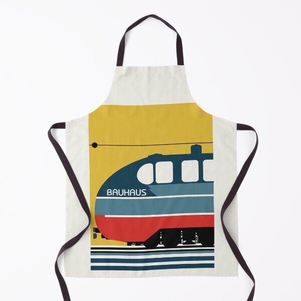 Item preview, Bauhaus Train – Retro Modernist Geometric Art designed and sold by MidCenturyStore.